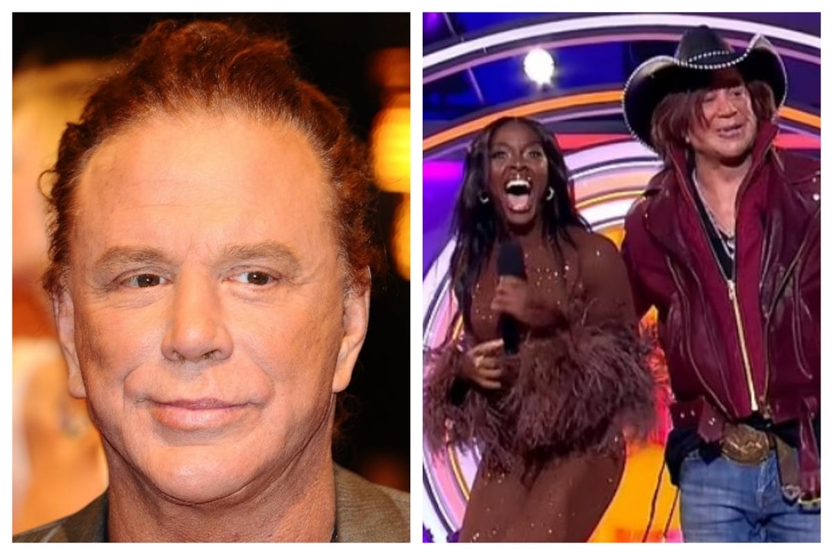 Celebrity Big Brother's Mickey Rourke slammed for 'inappropriate' on-air moment with AJ Odudu