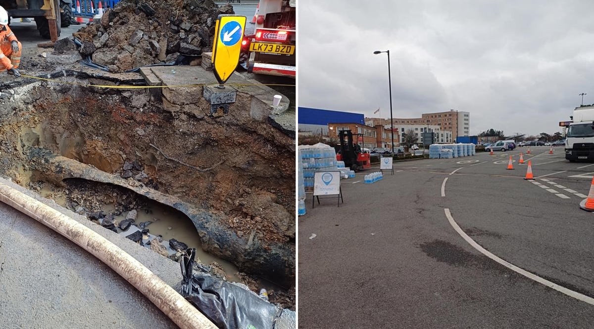 Londoners could be without running water for four days as MP demands 'urgent update' on burst pipe chaos