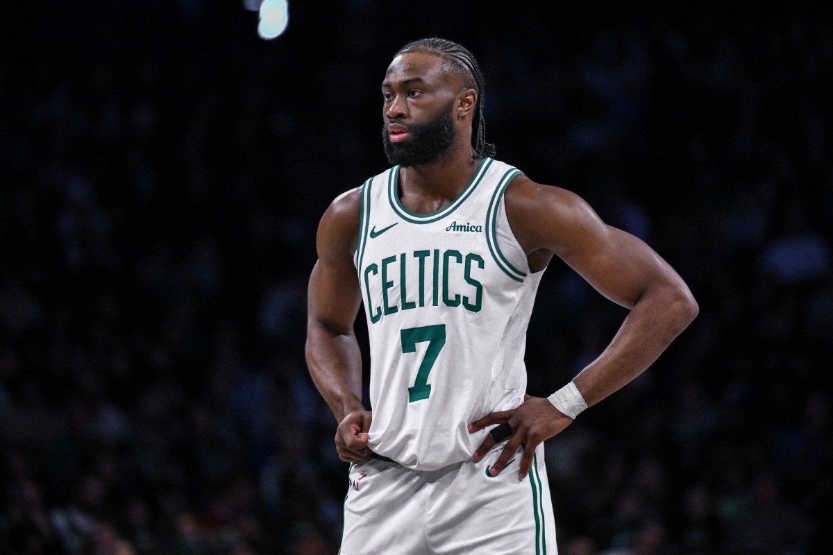 Crazy Blockbuster 3-Team Trade Idea Sends Jaylen Brown To Memphis, Anfernee Simons To Chicago