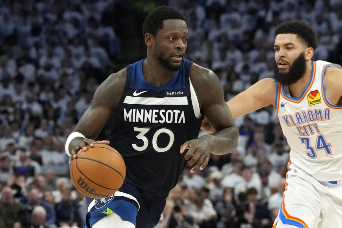 Julius Randle Addresses Struggles Following Game 4 Of Timberwolves' WCF Series Against Thunder