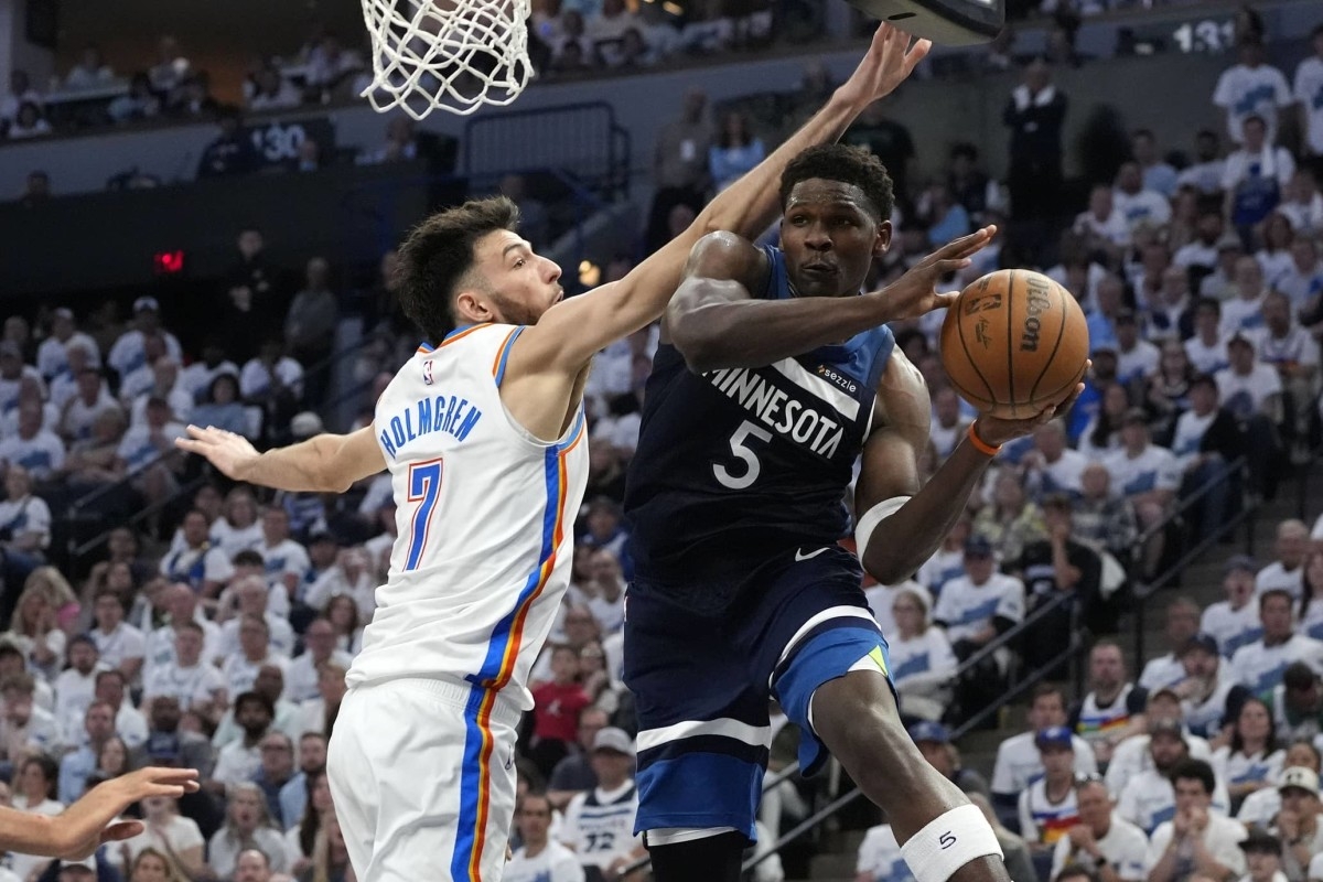 Anthony Edwards Explains Why Chet Holmgren Was The Game Changer For OKC In Game 4