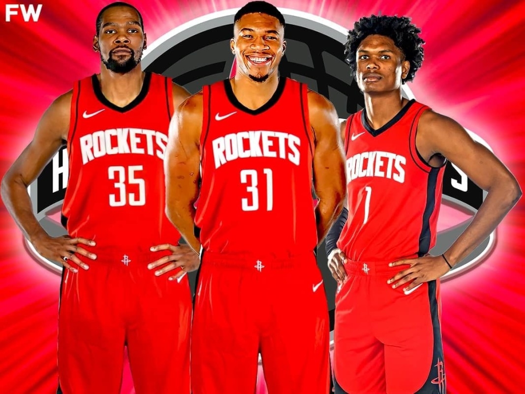 Retooling The Houston Rockets With Two Blockbuster Trades For Giannis Antetokounmpo And Kevin Durant