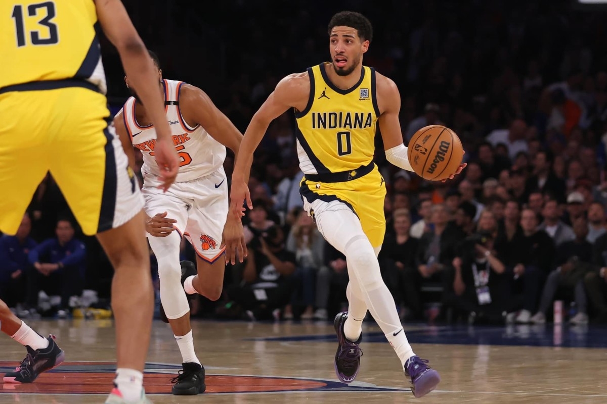 WATCH: Knicks Fans Attack A Tyrese Haliburton Doll Following Game 5 Win