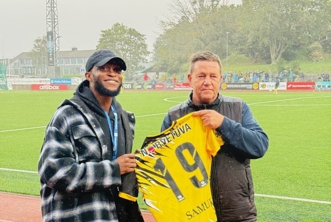 Samuel Adegbenro bounces back in Norway