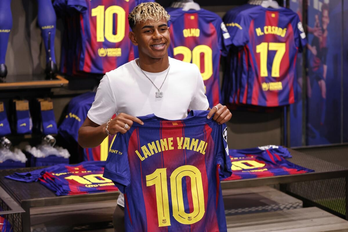 Joan Laporta makes Lamine Yamal-Lionel Messi comparison with one condition