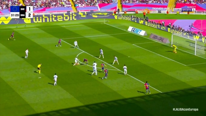 WATCH: Barcelona complete first half comeback in El Clasico with two goals in three minutes