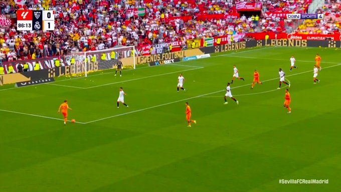 WATCH: Jude Bellingham nets as Real Madrid double lead against Sevilla