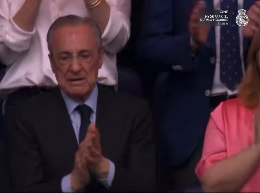 WATCH: Real Madrid president Florentino Perez in tears during Luka Modric farewell speech