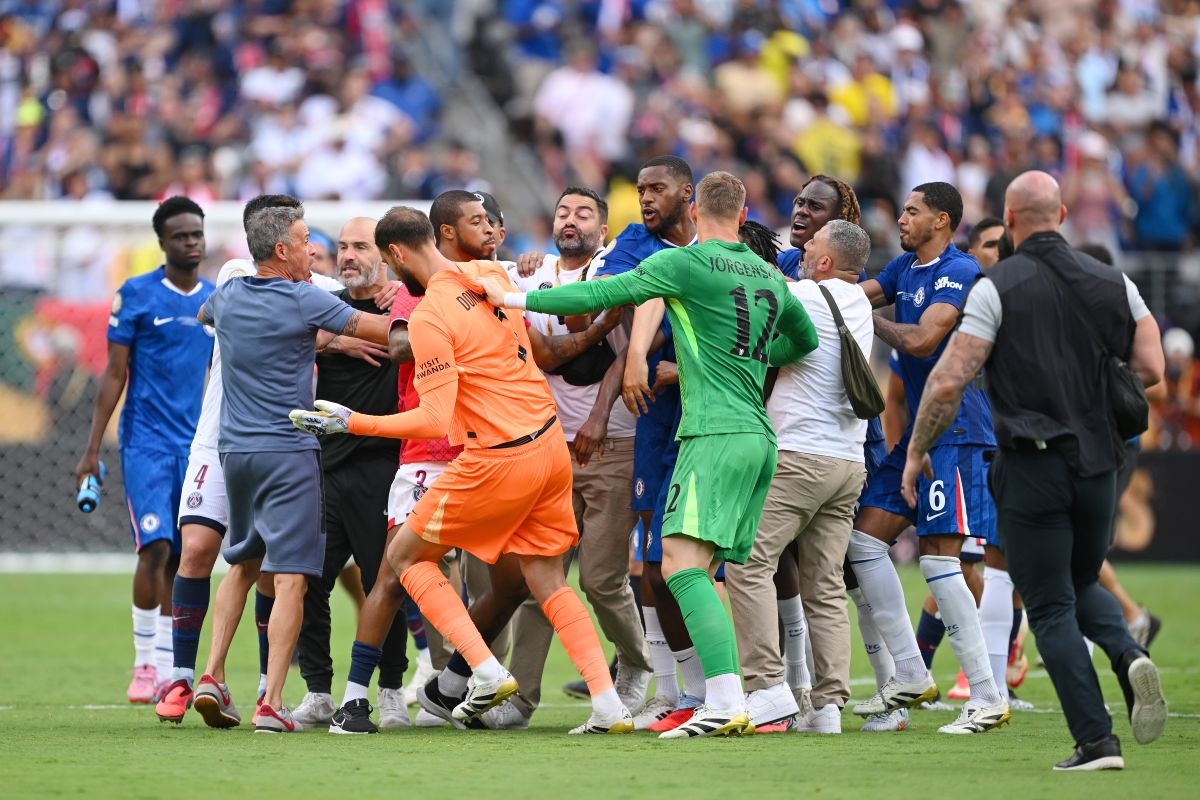 What did Maresca tell Donnarumma during Club World Cup Final brawl?