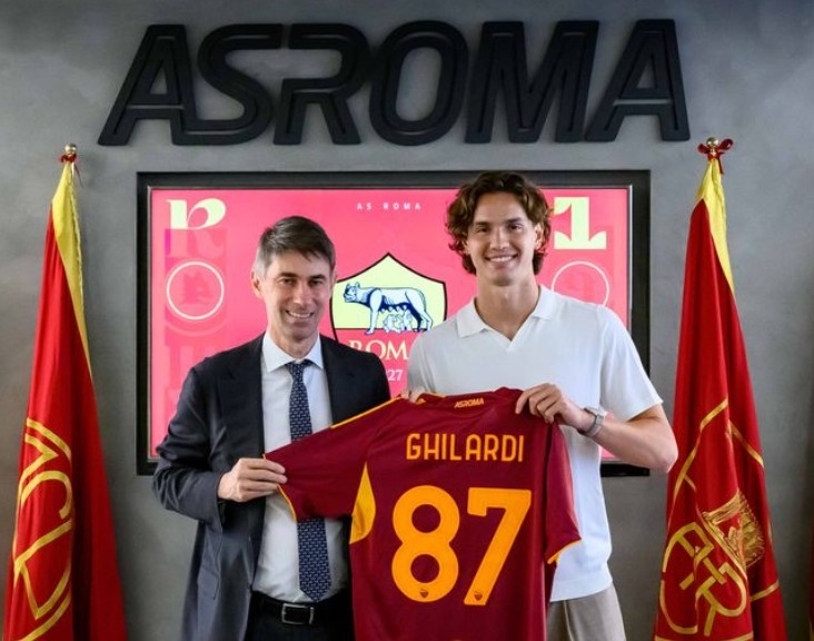 Official: Ghilardi becomes fifth Roma summer signing