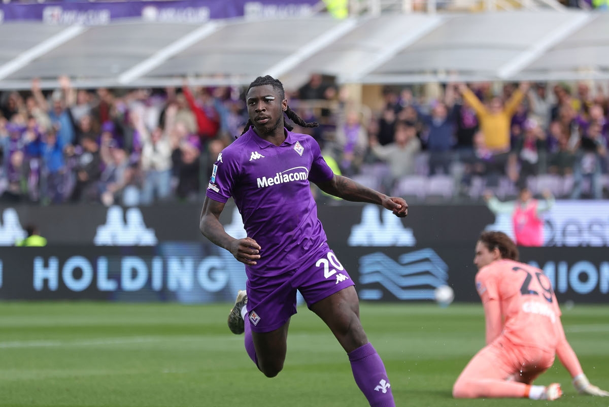 Ex-Fiorentina striker claims it ‘would make no sense' to renew Kean's contract
