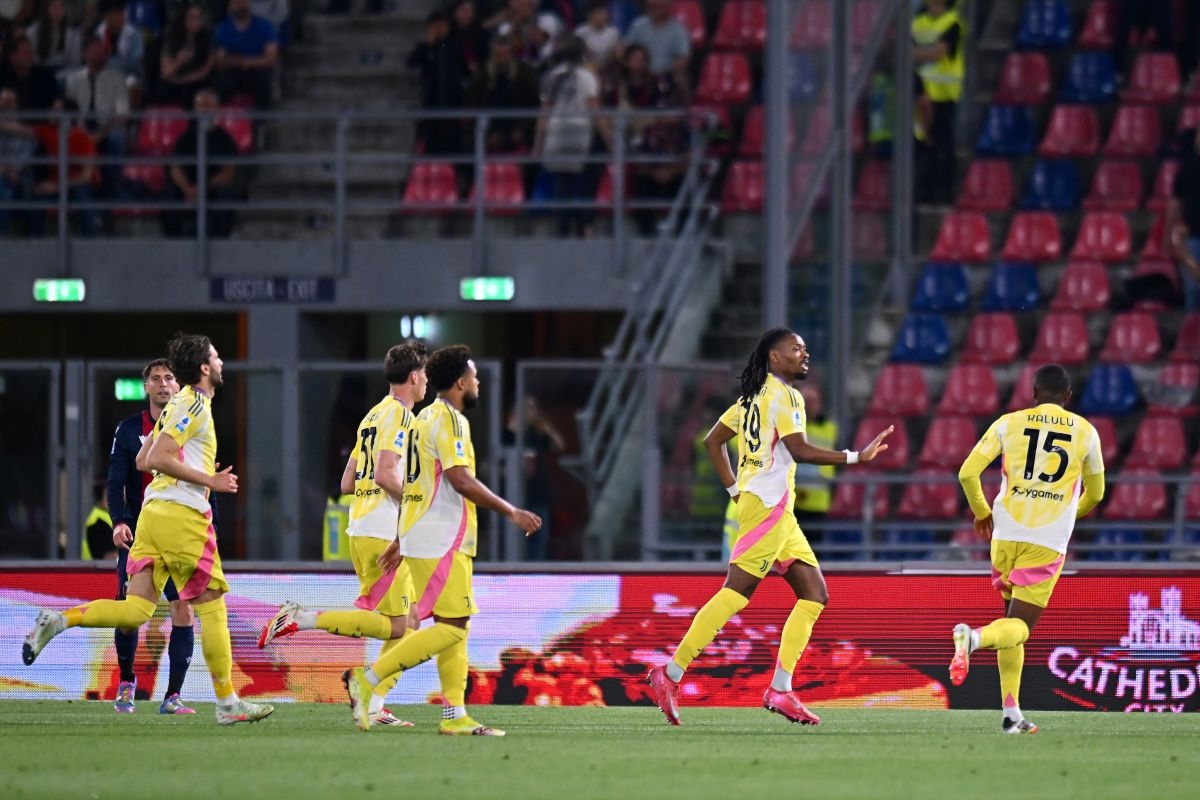 Video: Thuram goal gives Juventus the lead against Bologna