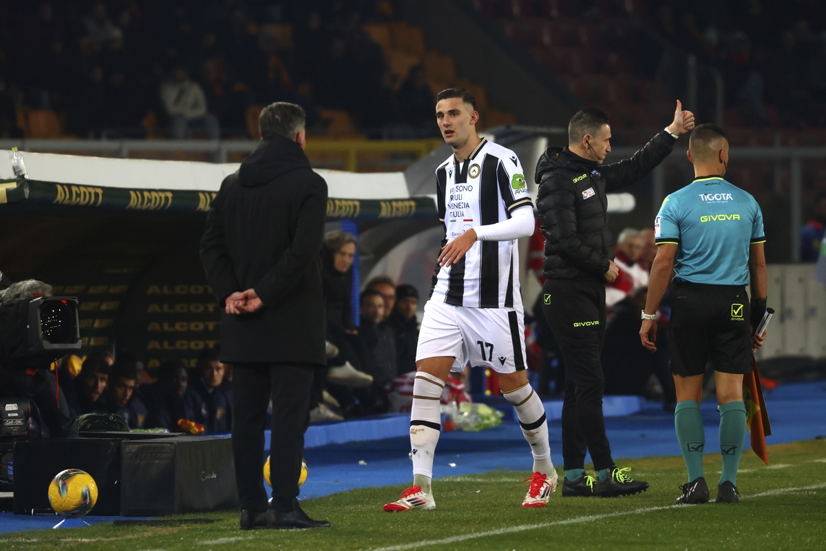 Udinese clarify Lucca transfer stance after ‘unpleasant' penalty incident