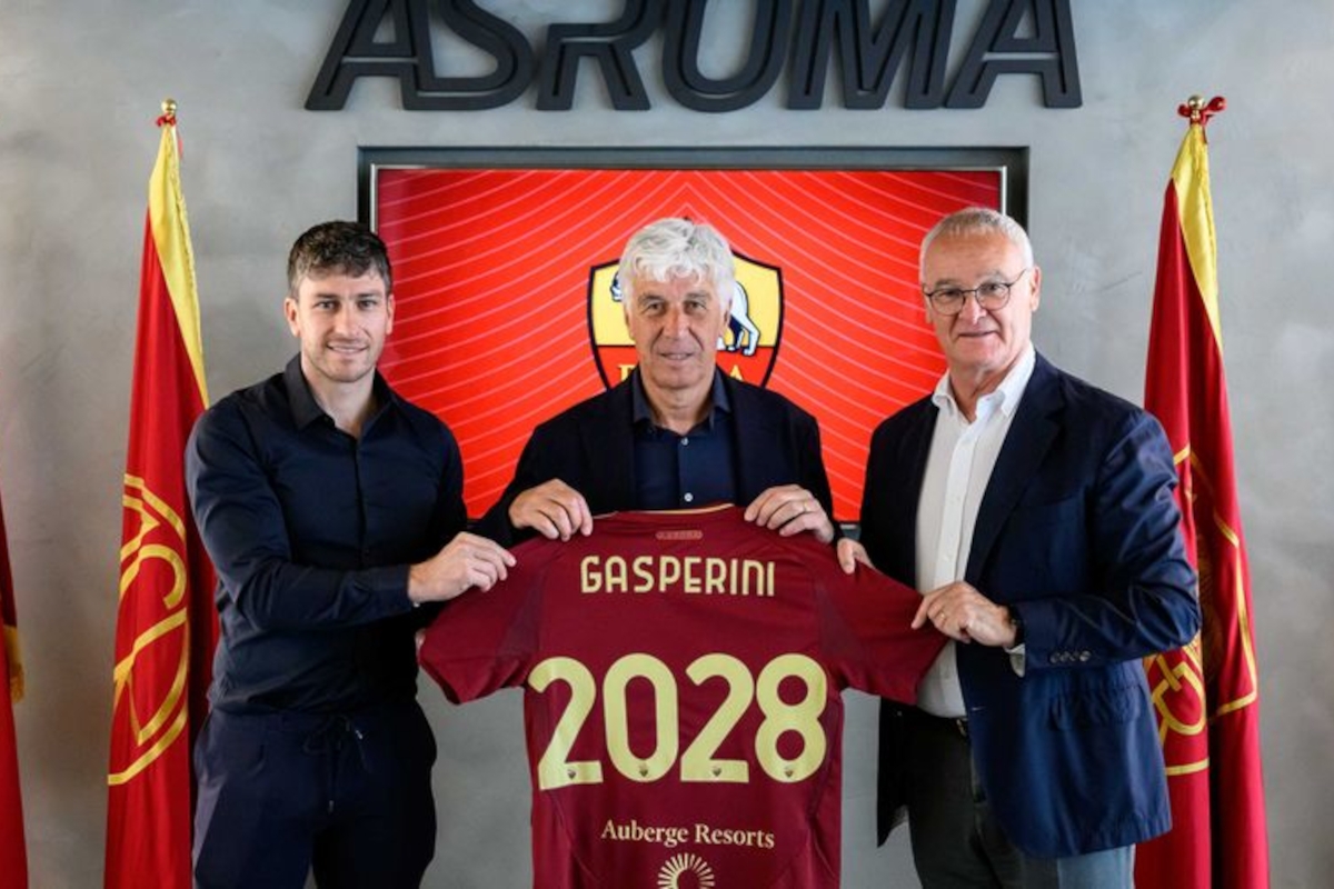 Official: Gasperini is new Roma coach until June 2028