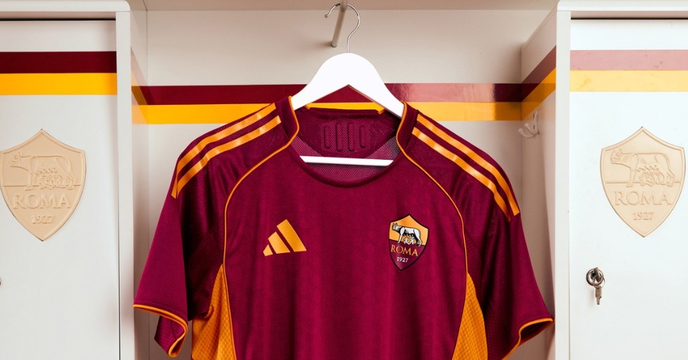 Official: Roma unveil new 2025-26 home kit
