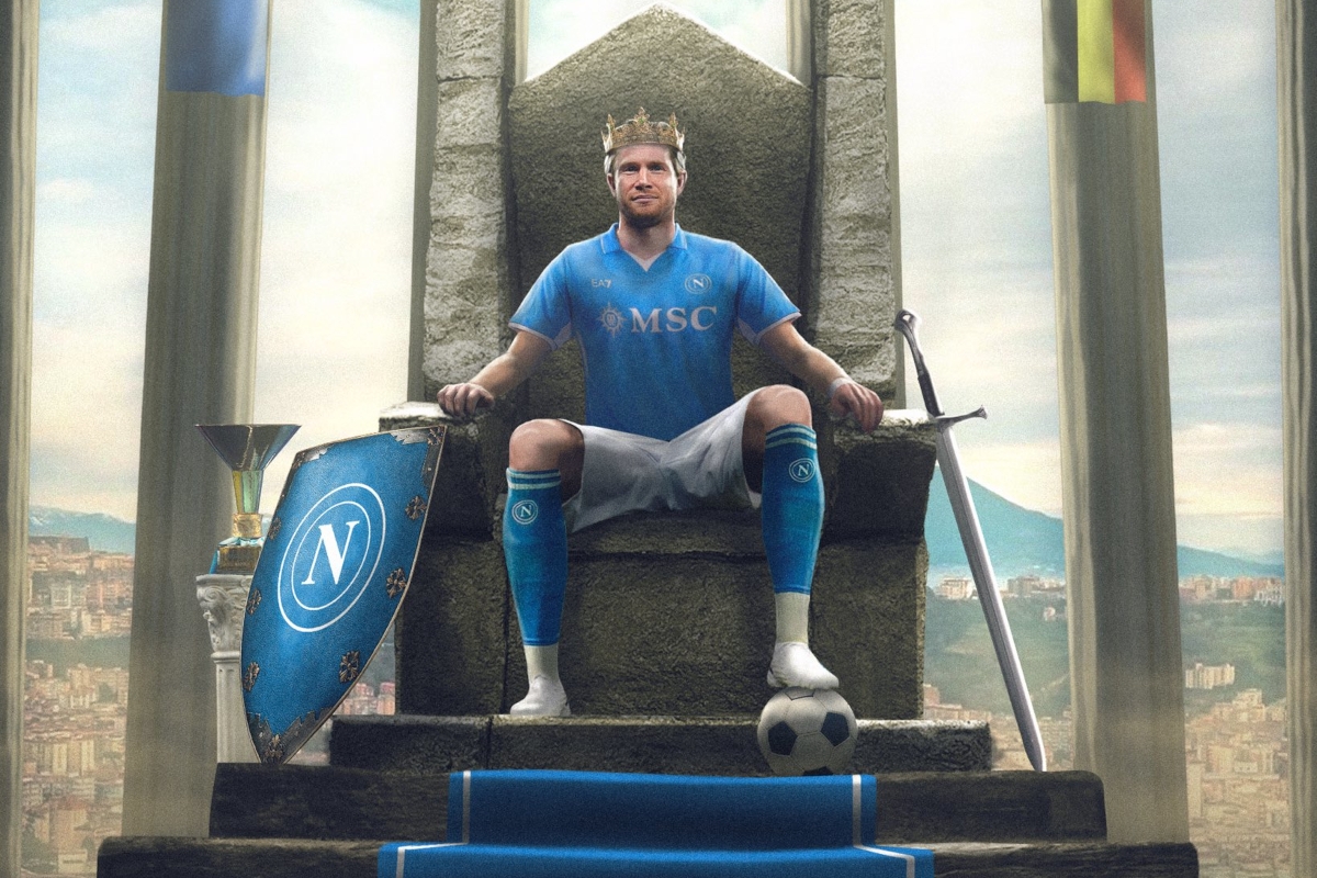 Video: De Bruyne on ‘crazy' Napoli fans and ‘ambitious' team