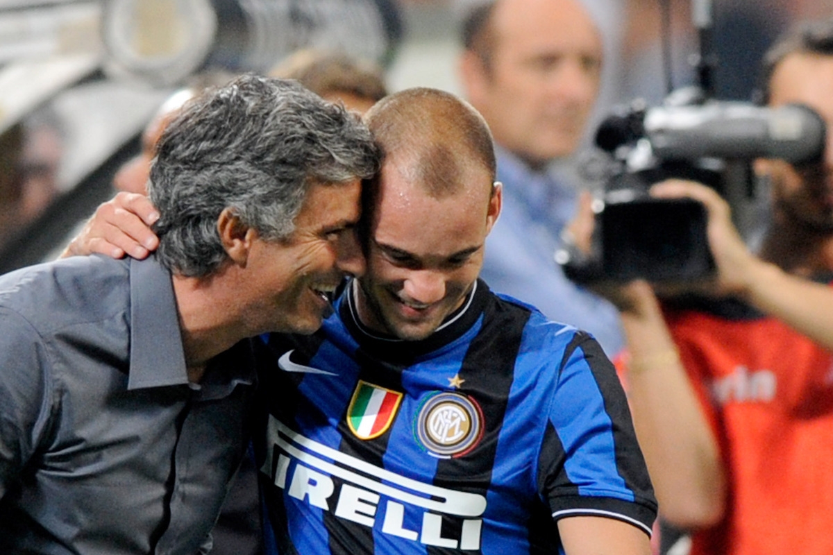 Sneijder compares Mourinho and Inzaghi finals at Inter: ‘Not the same situation'