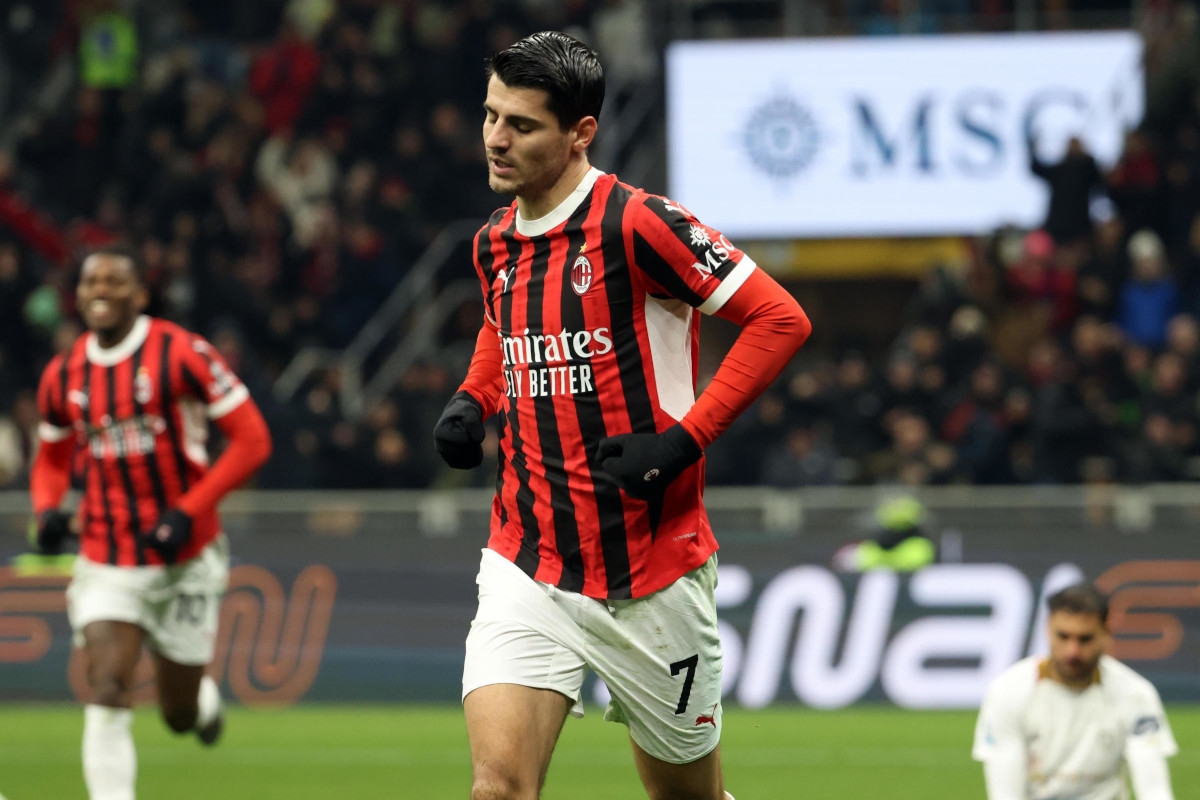 Picture: Milan star Morata back with wife after separation