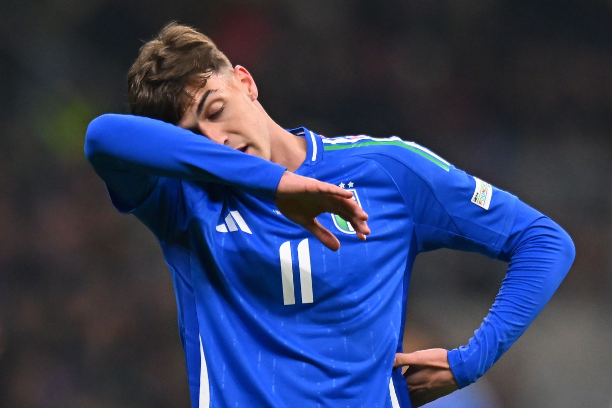 Daniel Maldini gets first Italy start, 8314 days after Paolo's last game