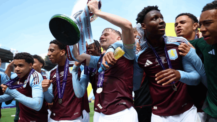 Aston Villa U18s beat Man City to lift U18 Premier League National title