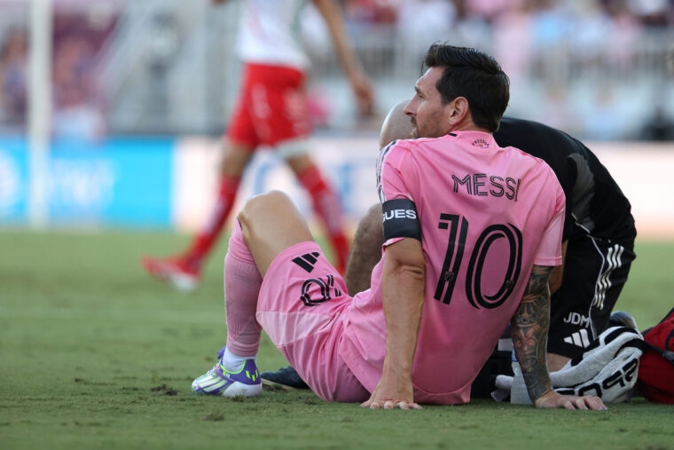 Inter Miami provide update on Lionel Messi after suffering hamstring injury against Necaxa