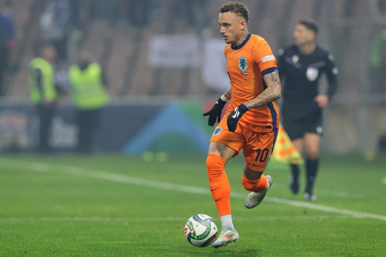 Napoli ramp up talks for explosive Dutch winger Noa Lang