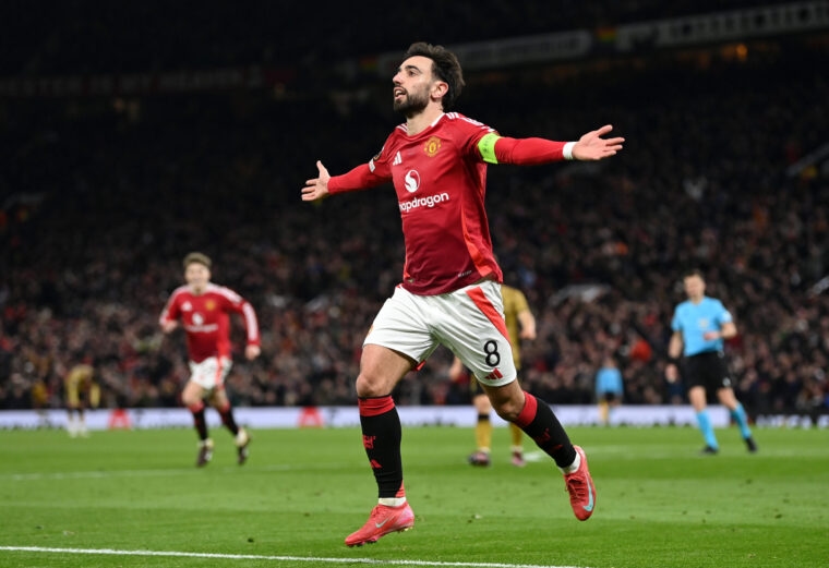 Bruno Fernandes sets Europa League record – he is Man United's bright spark