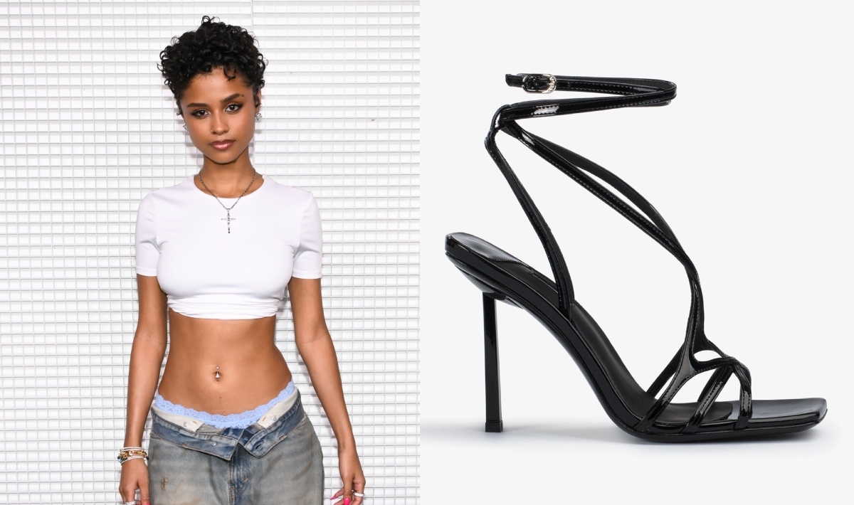 Tyla Flatters Her Feet in Glossy Le Silla Belen Sandals at the H&M&LA Music Festival