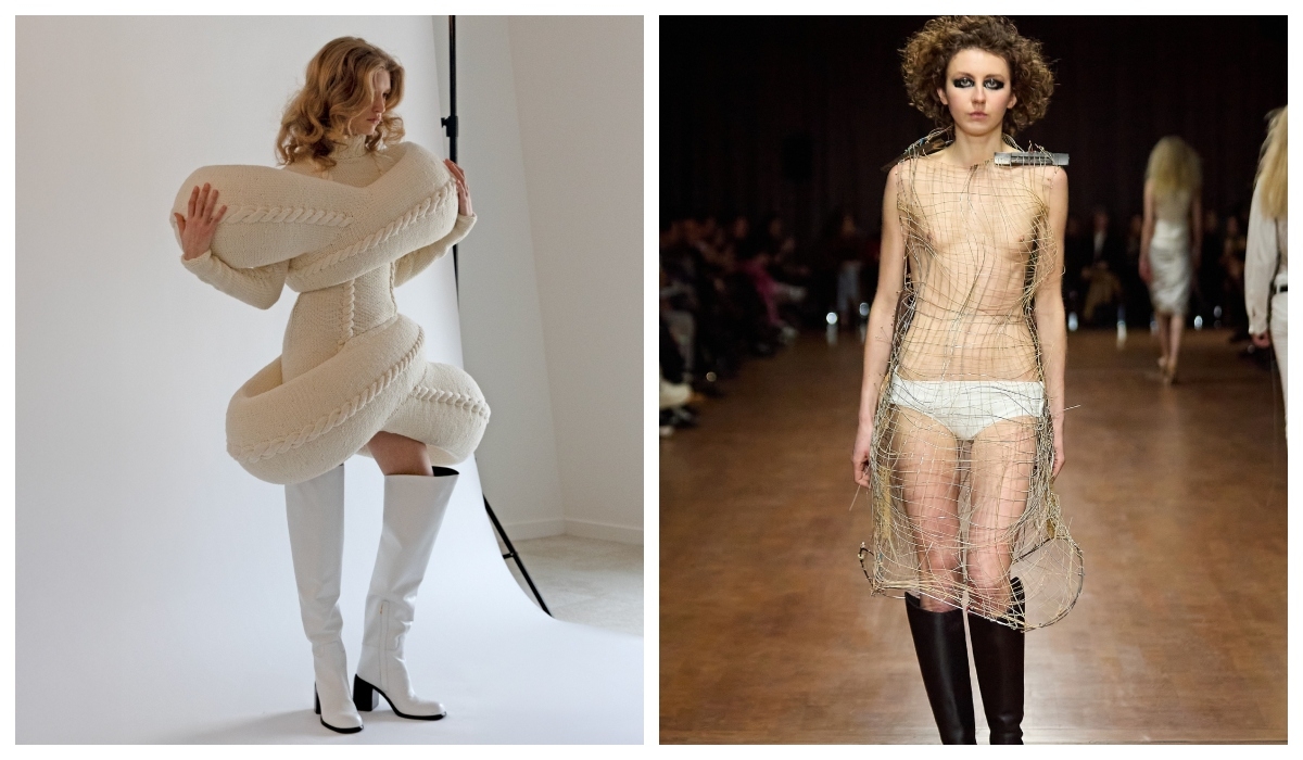 Sergio Rossi Collaborates With Rising Stars Duran Lantink, Hodakova on Paris Fashion Week Runway Shoes