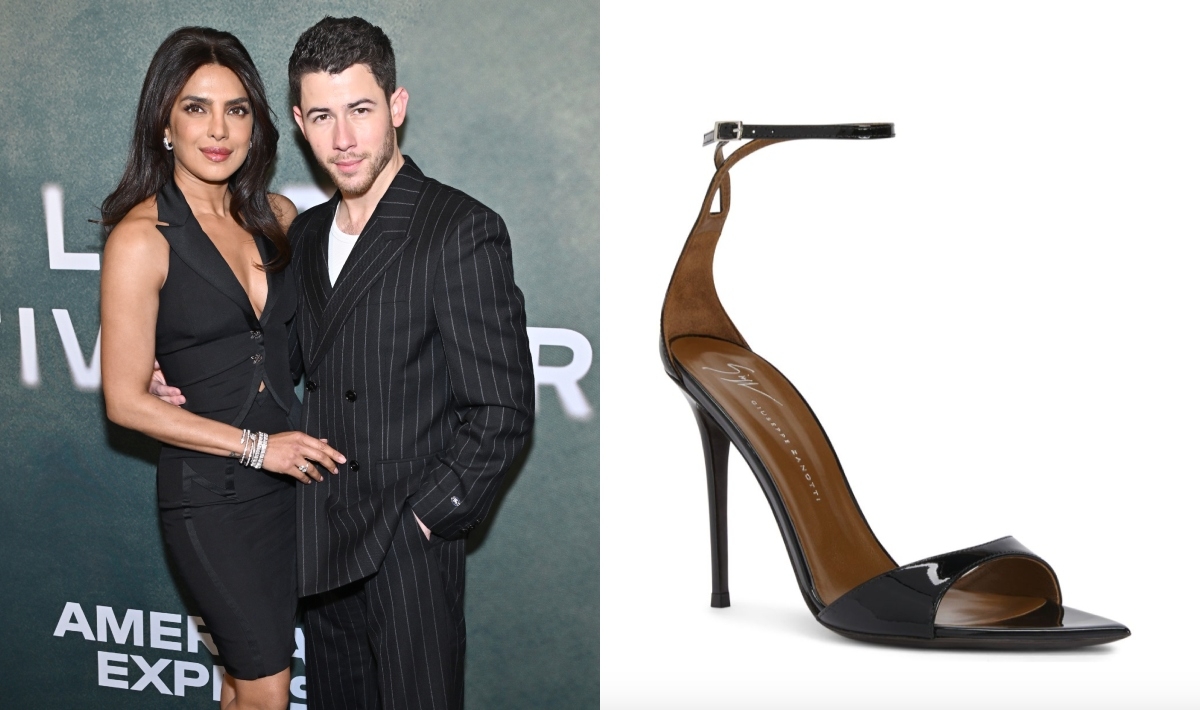 Priyanka Chopra Slips Into Giuseppe Zanotti Sandals at ‘The Last 5 Years' Opening Night With Nick Jonas