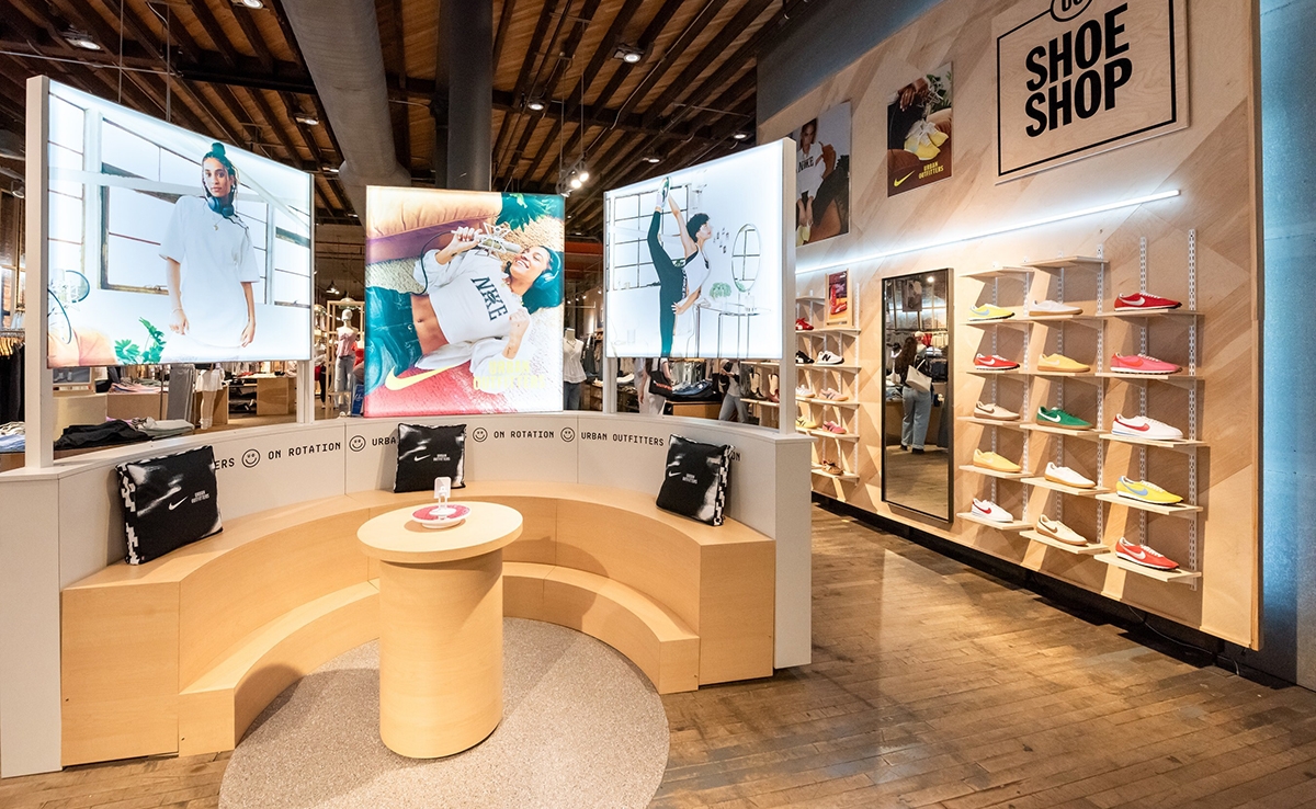 Urban Outfitters and Nike Team Up to Court Gen Z With New Retail Experience