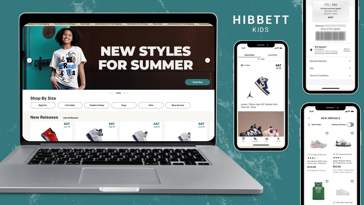 Hibbett Is Going Big for Back-to-School With New Kids'-Focused App