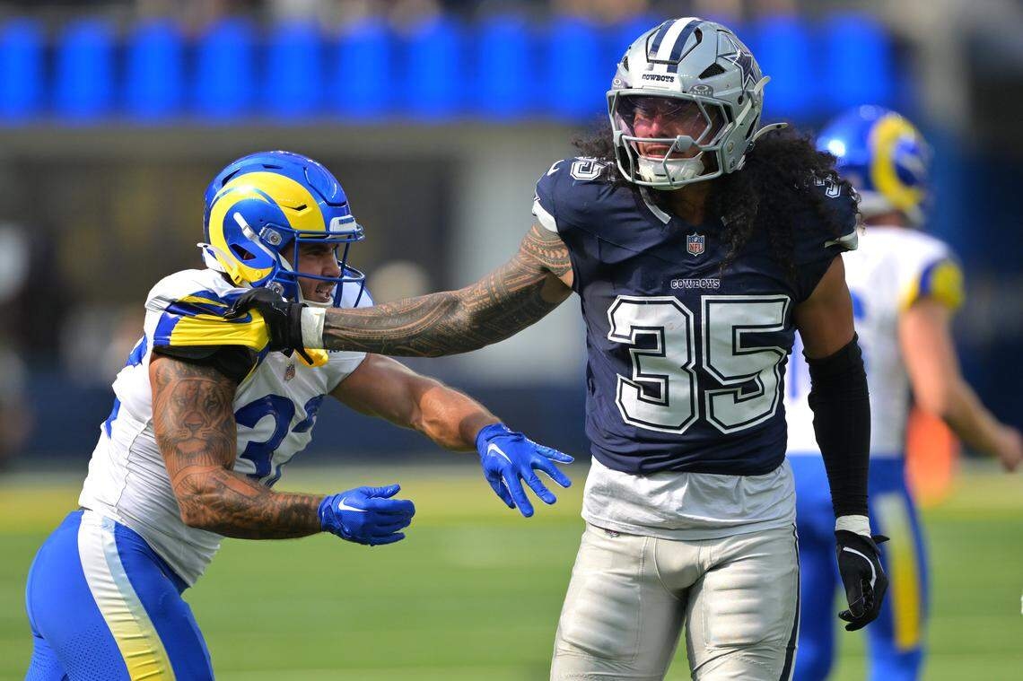 Second-year linebacker earning praise as Cowboys training camp standout