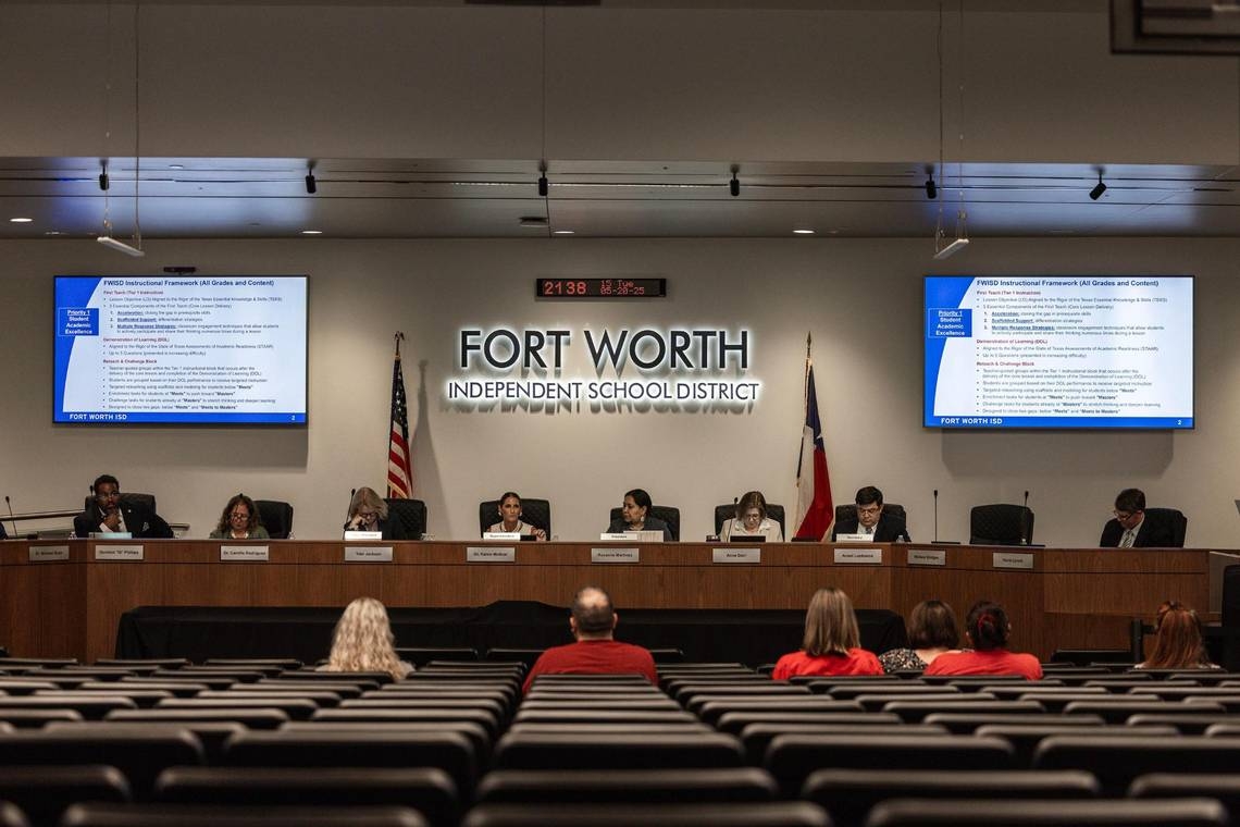 Fort Worth ISD reveals new lesson structures to help improve academic performance