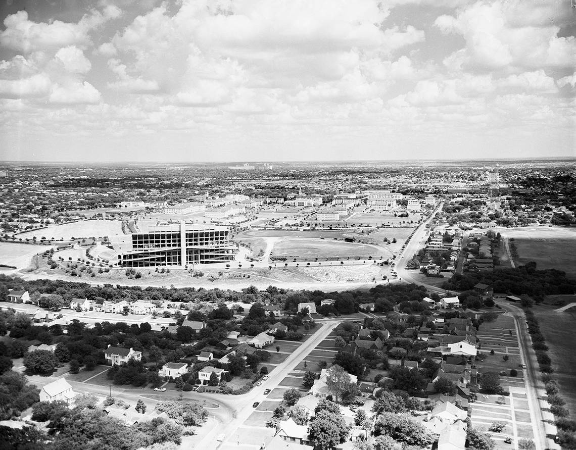 A nearly forgotten story of a hidden street near TCU, from an era of segregation
