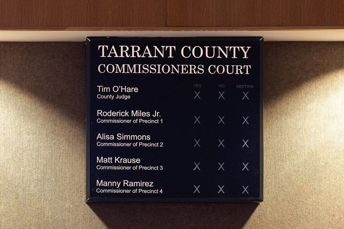 Tarrant County leaders urge public turnout ahead of redistricting vote