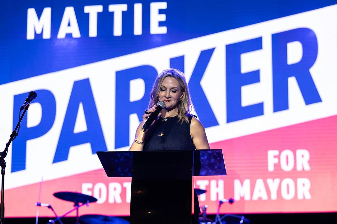 Fort Worth Mayor Mattie Parker three-peats with resounding re-election victory