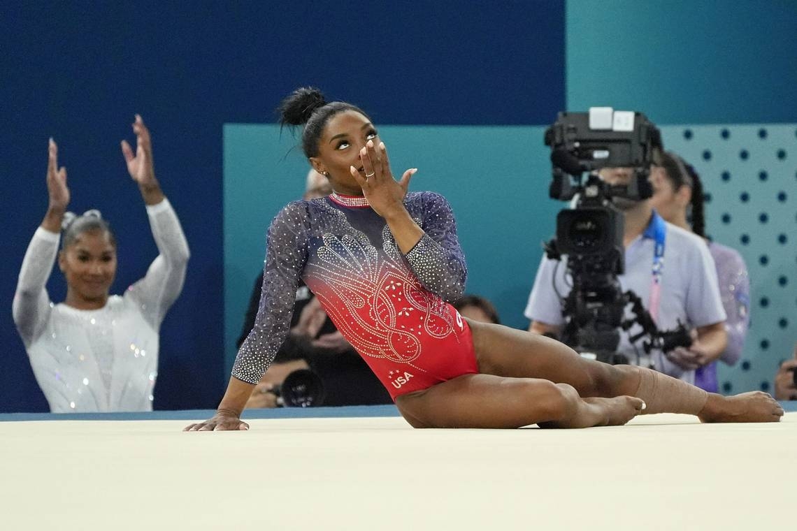 Simone Biles didn't have to apologize for calling out Riley Gaines' trans comment