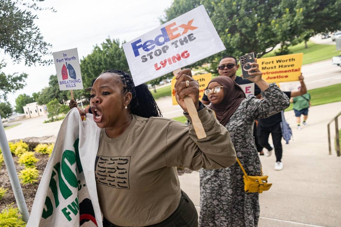 Fort Worth residents stand against FedEx parking permit request. Will it matter?