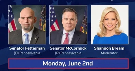 Senate showdown: Fetterman and McCormick set for high-stakes Pennsylvania forum