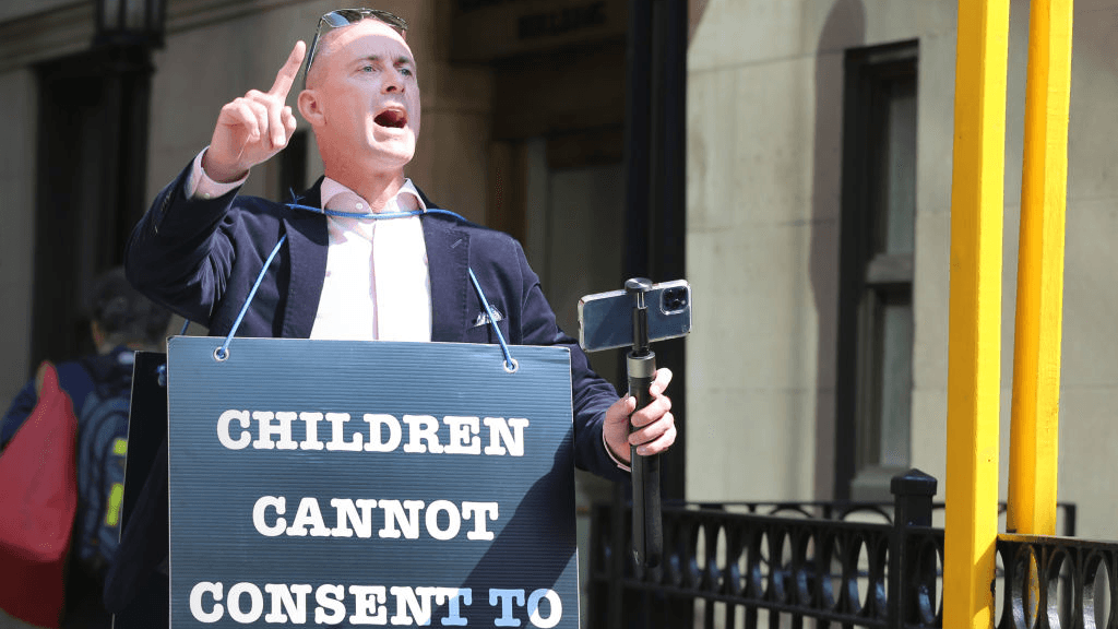 Police arrest ‘Billboard Chris,' Christian activist in EU capital for denouncing child transgender treatments