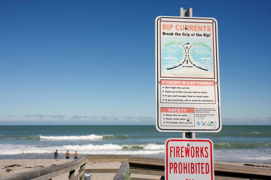 Rip currents turn deadly along Florida coast during Easter weekend