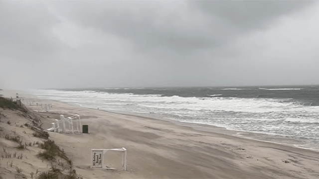 Rare May nor'easter pounds Northeast with powerful winds, soaking rain ahead of holiday weekend