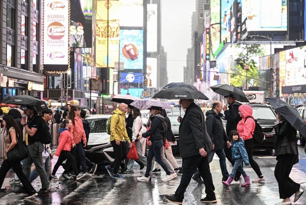 Weekend weather update: Another soggy weekend for the Northeast