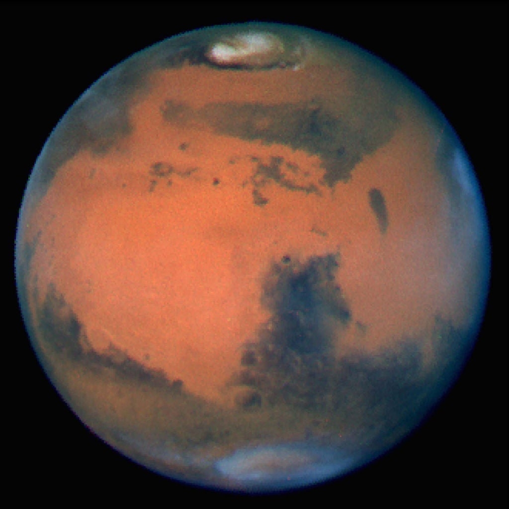 Mars rover spotted cruising around the Red Planet