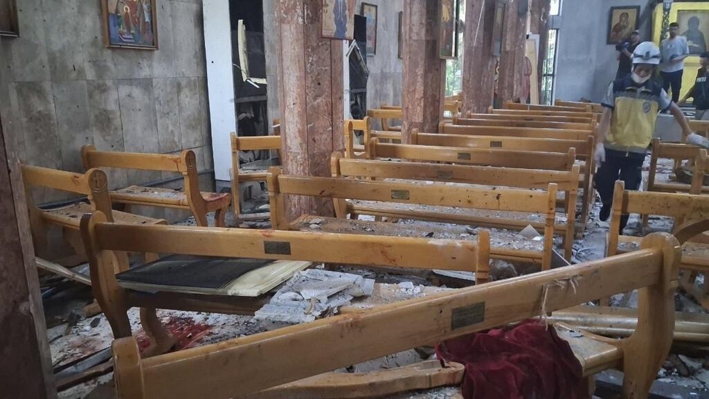 Islamic State group behind deadly Damascus church attack, Syria's interior minister says