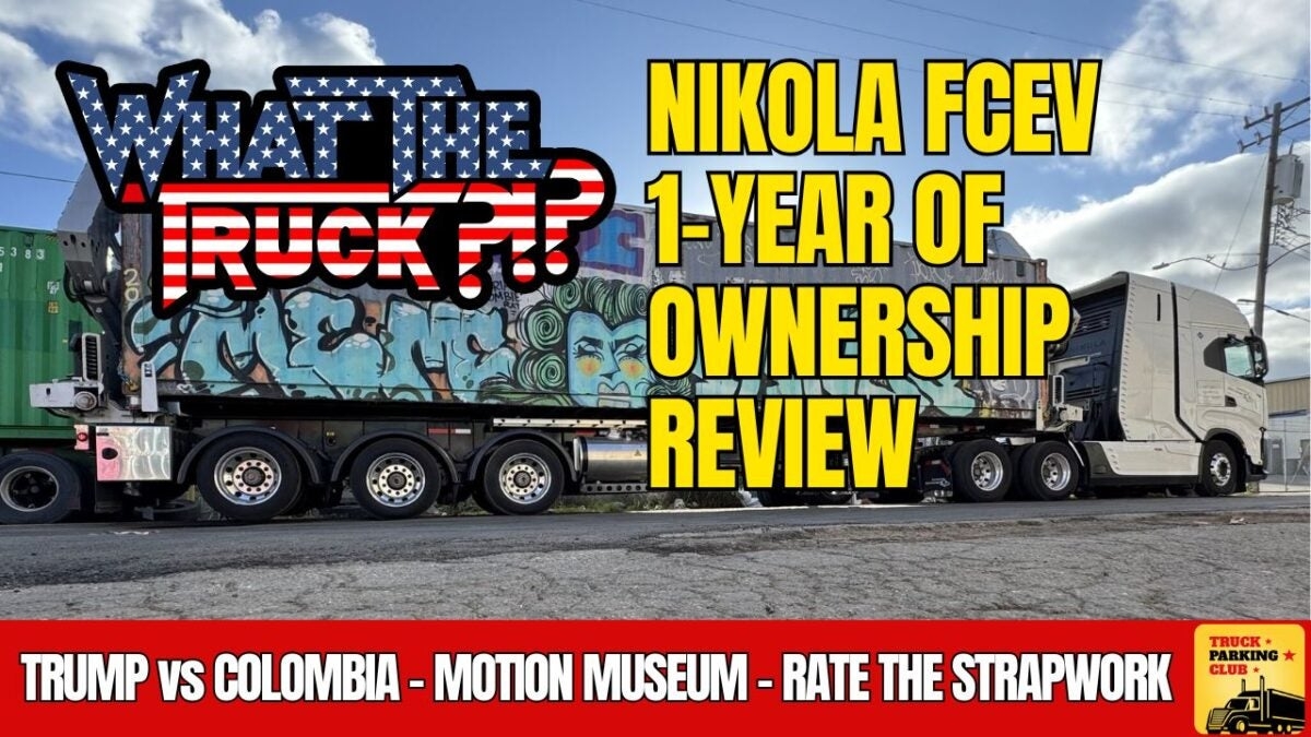 Nikola FCEV: 1-year performance review; Trump vs Colombia; Motion Museum