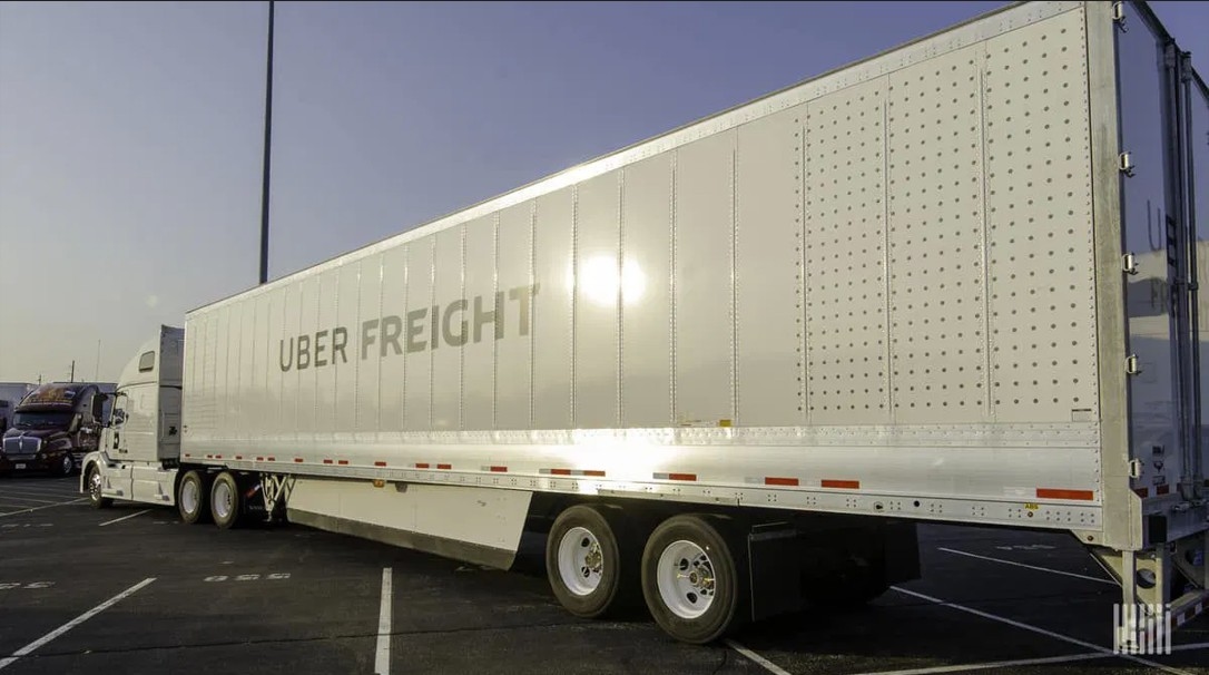 Uber Freight still a negative EBITDA but it's improving
