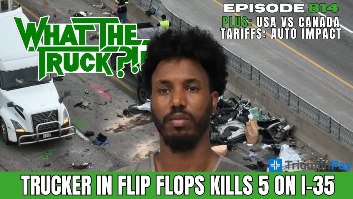 5 dead after allegedly intoxicated trucker in flip-flops crashes in Austin