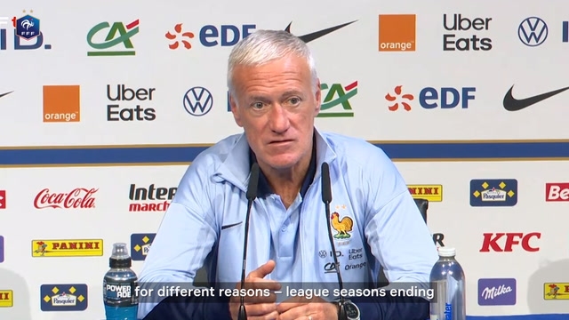 Deschamps on short lead-up to Nations League semi-final
